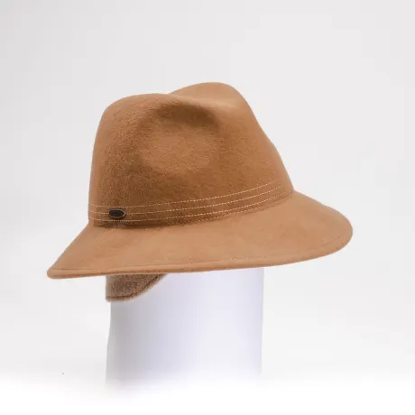 CANADIAN HAT - FLORIA - FEDORA HAT W EARFLAPS