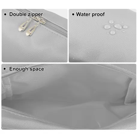 Unique Bargains- Makeup Cosmetic Travel Bag Waterproof PU Leather Case Small