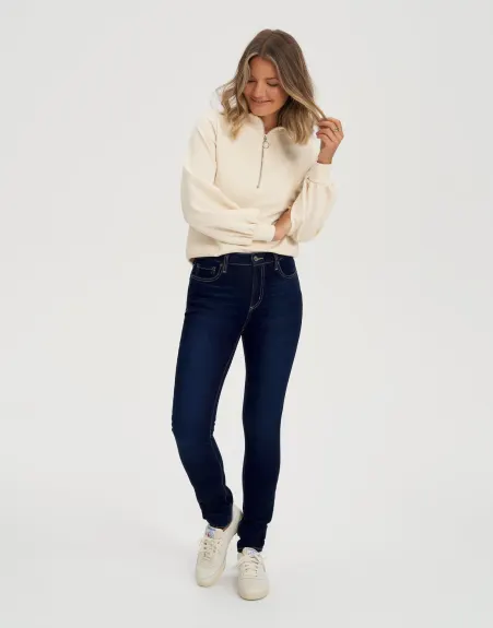 Yoga Jeans- Coupe Étroite Taille Classique