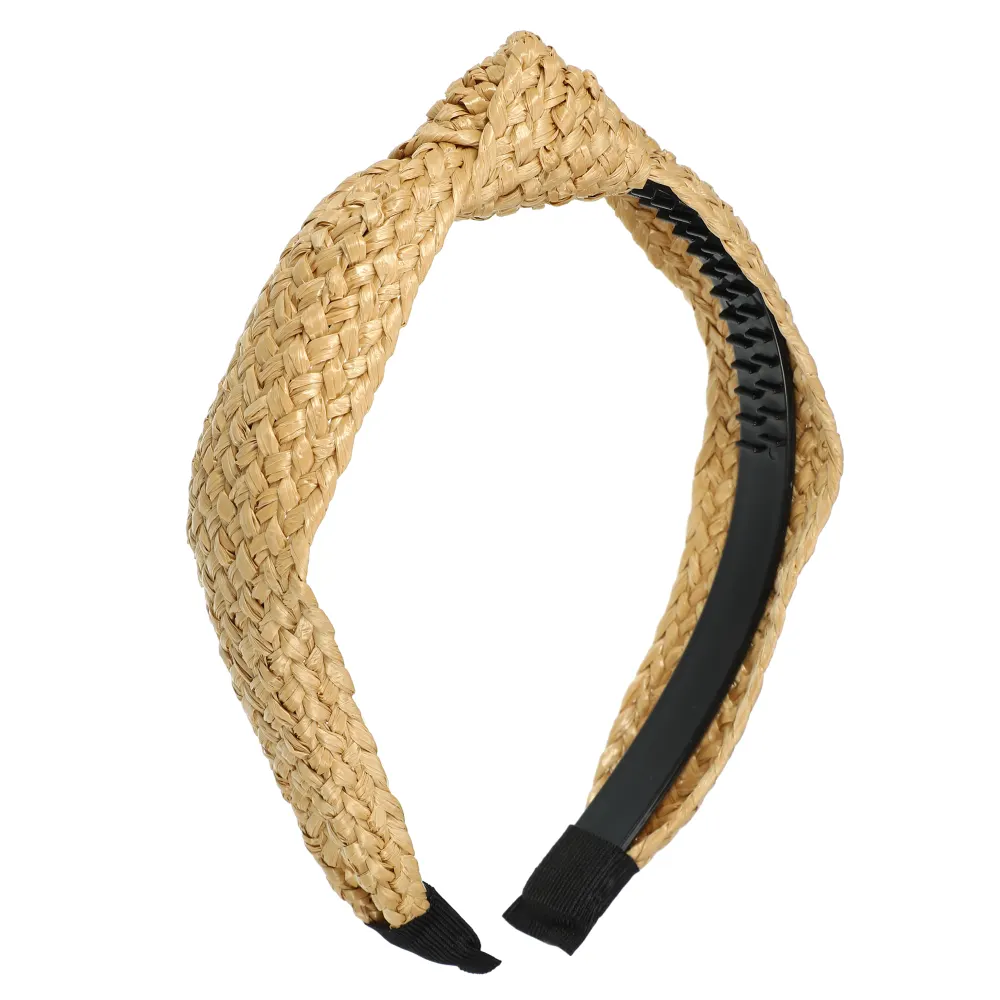 Unique Bargains - Holiday Straw Knotted Headband