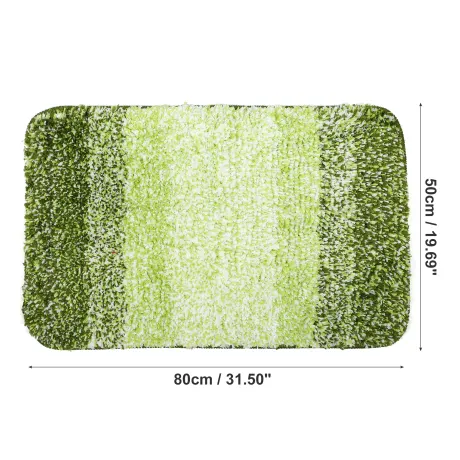 Unique Bargains- Bathroom Mat Non Slip Gradient Color