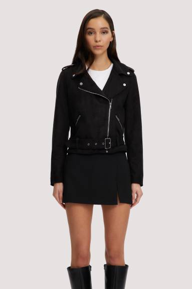 Noize - Zadie Vegan Suede Coat