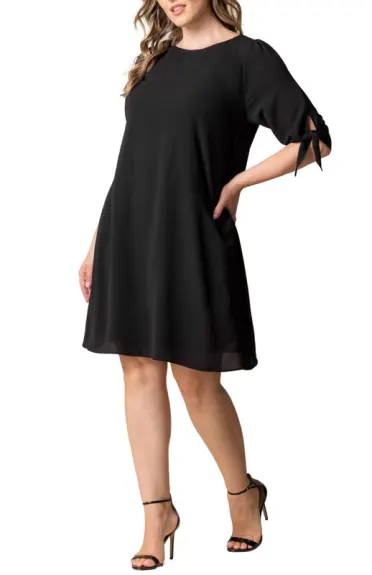 Kiyonna Manhattan A-Line Shift Dress (Plus Size)