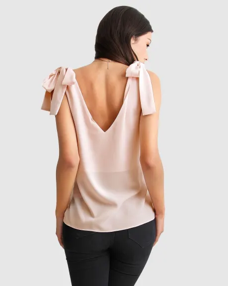 Belle & Bloom Feel For You V Neck Top