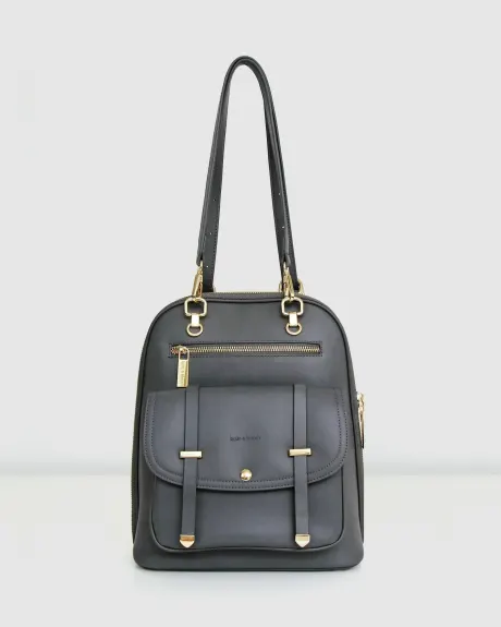 Belle & Bloom 5th Ave Leather Backpack