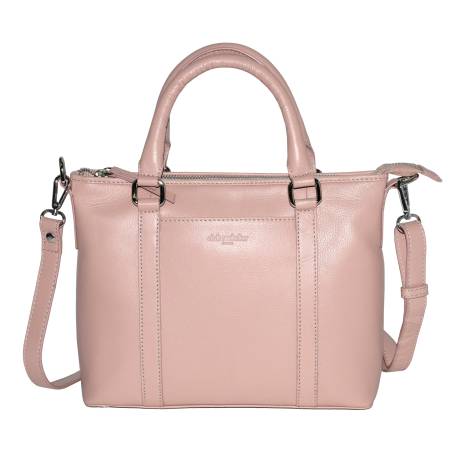 Club Rochelier Leather Crossbody with Top Handles