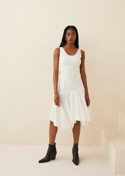 Hilary MacMillan- Pleated Hem Dress