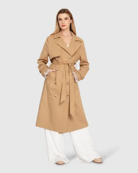 Empirical Trench Coat - Cream