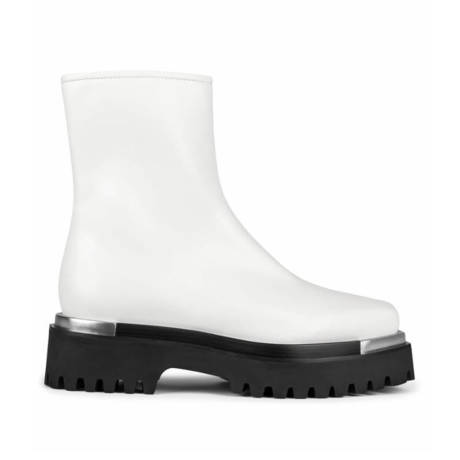 Bottines Jeffrey Campbell en blanc