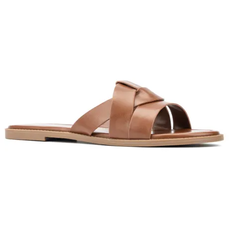 Fashion To Figure Women's Tiana Flat Sandal - WIDE WIDTH