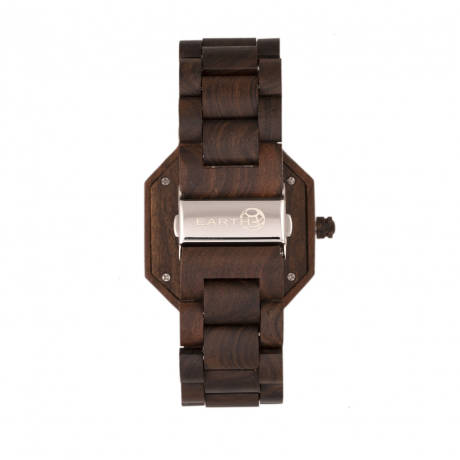 Earth Wood - Montre-bracelet Acadia - Marron foncé