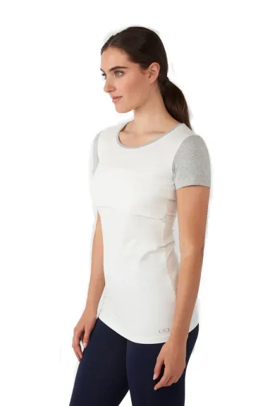 Nia Short Sleeves Round Neck Nursing Top - Modern Eternity Maternity