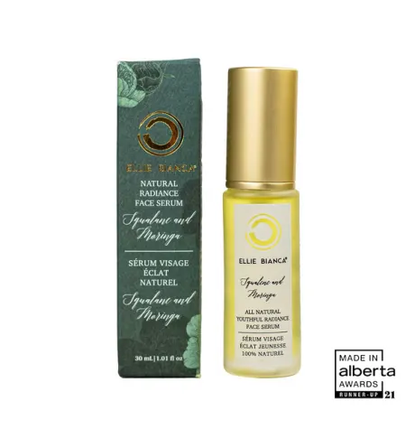 Radiance Face Serum with Squalane & Moringa 30ml-  Ellie Bianca