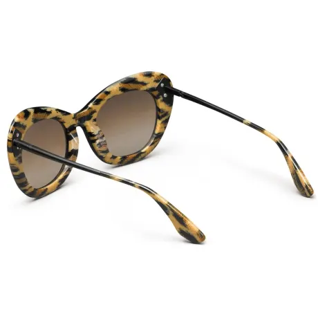 IVI VISION - Faye - Polished Leopard / Bronze Gradient Lens