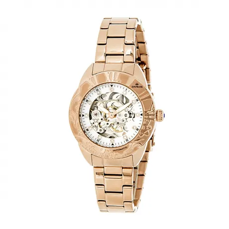 Empress - Montre-bracelet automatique Godiva MOP - Or rose/Blanc