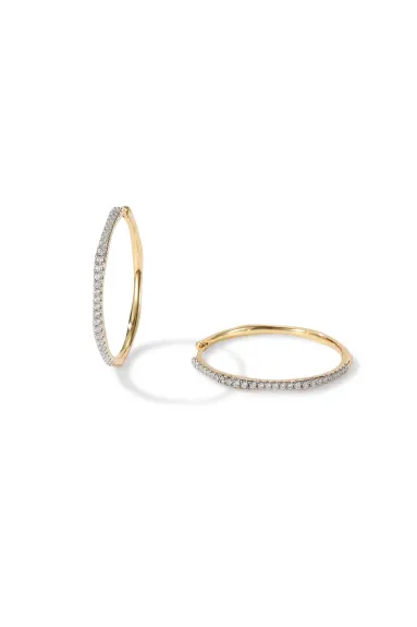 Classicharms-Gaia Celestial Sunburst Hoop Earrings