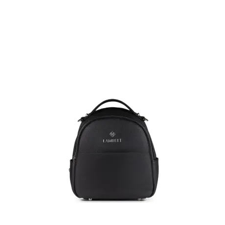 Lambert - Le Charlie- Sac à main 3-en-1 en cuir vegan noir