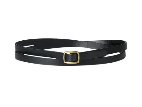 Allegra K - Ceinture fine réglable en faux cuir