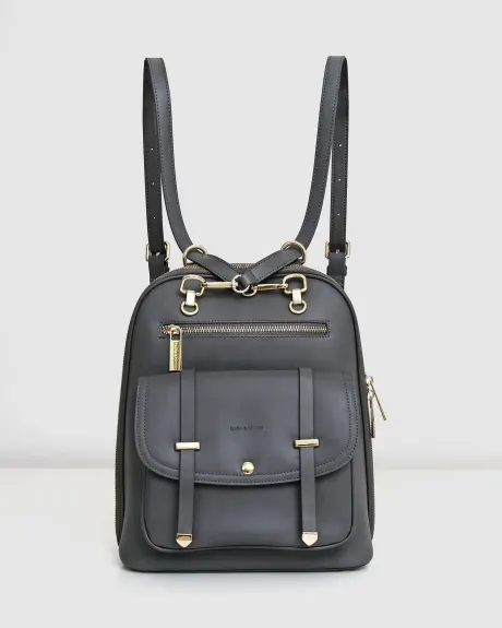 Belle & Bloom 5th Ave Leather Backpack