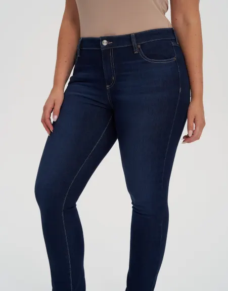 Yoga Jeans- Taille Moyenne Coupe Étroite