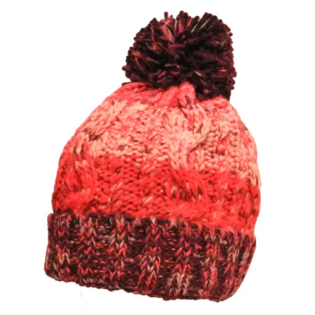 Beechfield - ® Womens/Ladies Corkscrew Pom Pom Beanie