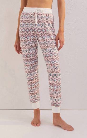 Z Supply - Twilight Fair Isle Jogger Pants