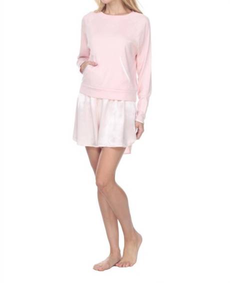 PJ Harlow - Becca Long Sleeve Semi Crop Sweatshirt