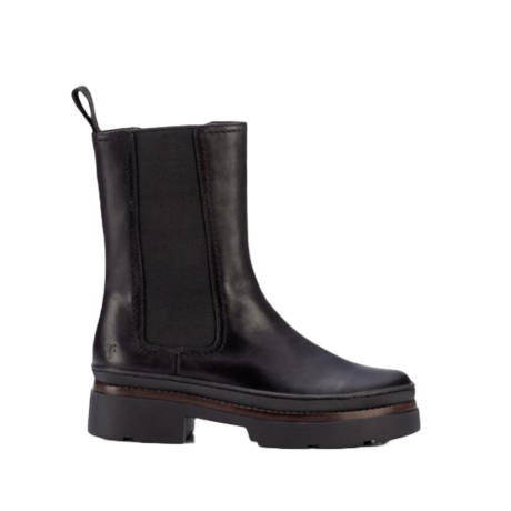 Frye Chloe Chelsea en bottes mi-mollet en Noir