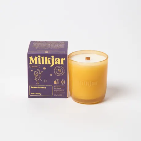 Bougie de Soja et de Coco Milk Jar Before Sunrise | Lait & Miel 8oz