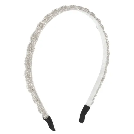 Unique Bargains - Crisscross Beaded Headband