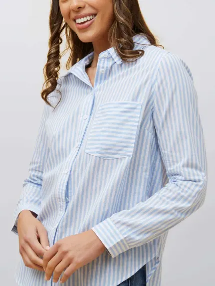 Annick - Irene Shirt Vertical Striped Long Sleeve