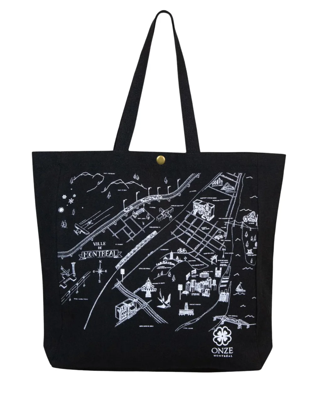 Annick - La Métropolitaine Montreal Canvas Tote Bag