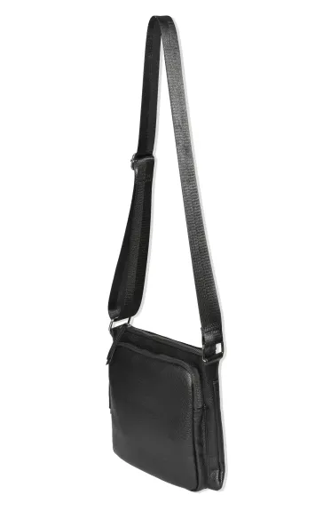 CROSSBODY BAG WITH FRONT ZIPPER POCKET