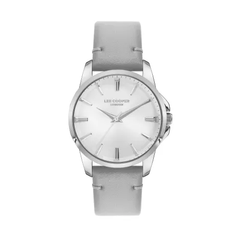 LEE COOPER-Montre Dames Argenté 36mm Cadran Argent