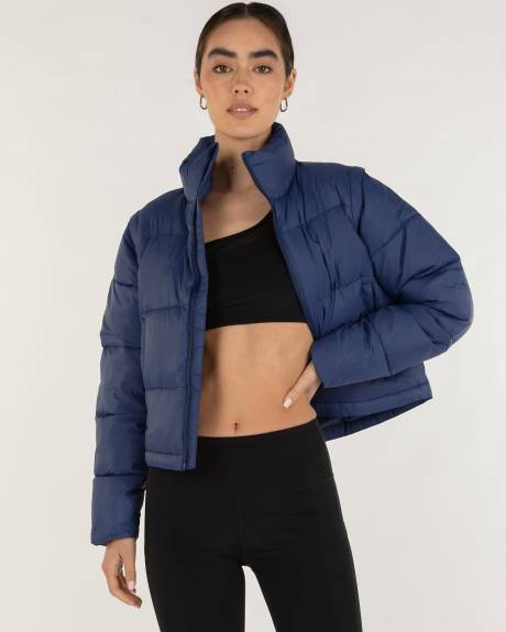 Rebody - On The Go Puffer Convertible Jacket Vest