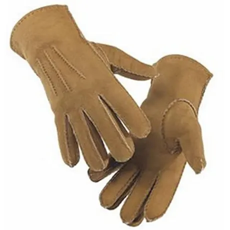 Eastern Counties Leather - Womens/Ladies 3 Point Stitch Detail Sheepskin Gloves