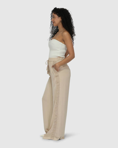 Belle & Bloom Everywhere All At Once Wide Leg Pant