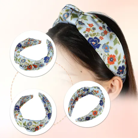 Unique Bargains- Casual Floral Knotted Headband