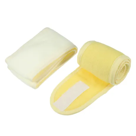 Unique Bargains- 2 Pcs Self-Adhesive Tape Headbands