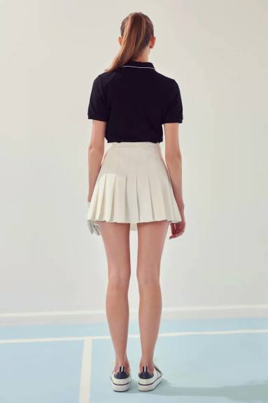 2.7 AUGUST APPAREL - Pleated Tennis Skort