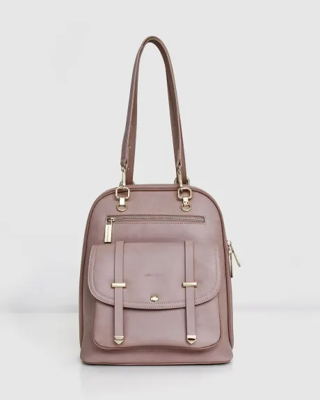 Belle & Bloom 5th Ave Leather Backpack