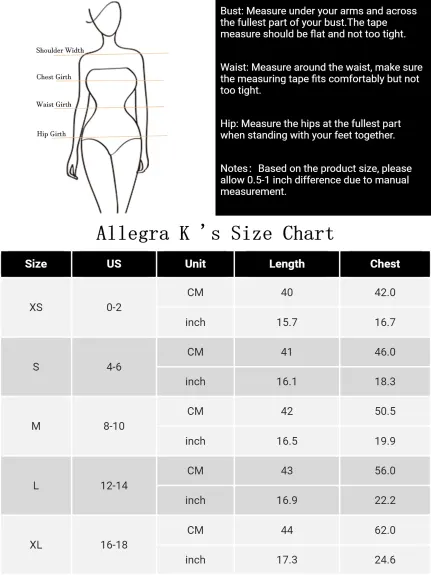 Allegra K - Draped Neck Backless Glitter Halter Top