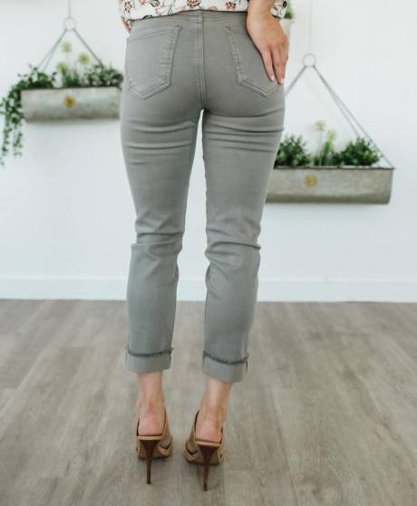 KUT FROM THE KLOTH - Amy Crop Straight Leg Jean