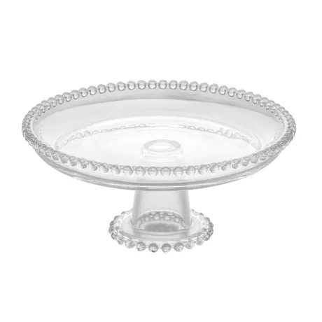 Pearl Collection Crystal Cake Stand 20x9cm