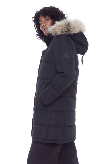 Alpine North Women's - AULAVIK | Vegan Down Recycled Mid-length Hooded Parka Coat