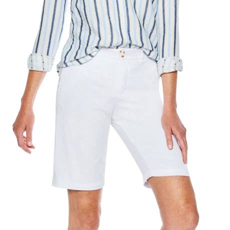 Ecru - Nash Slim Bermuda Short