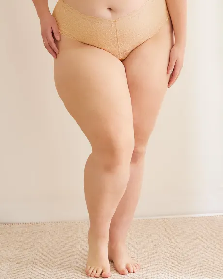 Culotte classique avec taille en dentelle - Déesse Collection