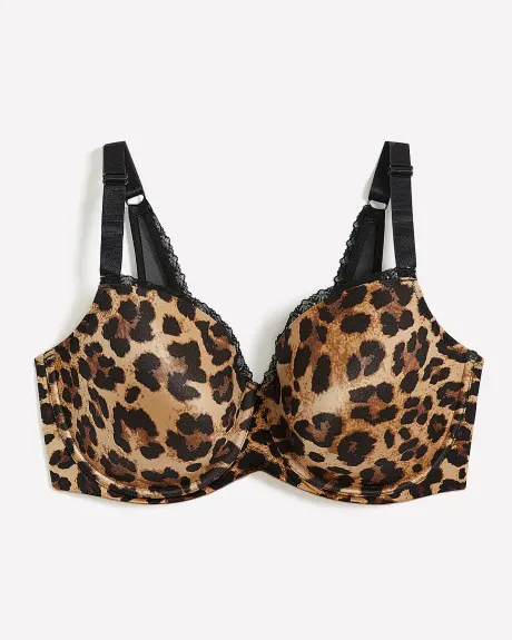 Soutien-gorge balconnet sexy avec motif léopard - Déesse Collection