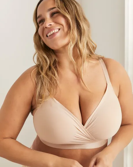 Basic Wireless Lounge Bra, G-H Cups - Déesse Collection