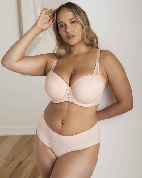 Soutien-gorge balconnet en microfibre - Déesse Collection